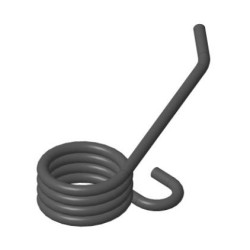 Pružina zkrutná 20.5x12.1mm KV HEAT R/L 2G S 60.44.33.23 